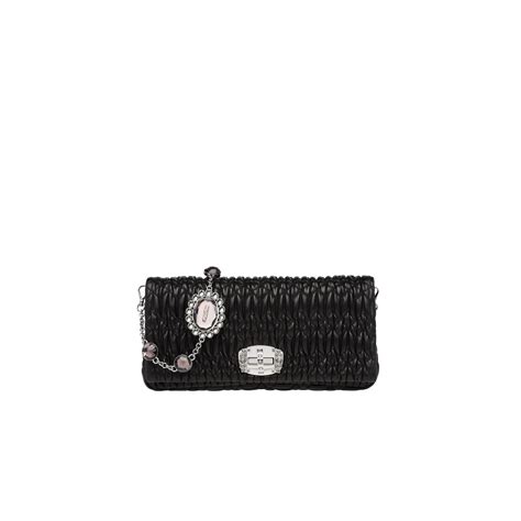 Miu Miu typische Crystal Tasche aus Leder